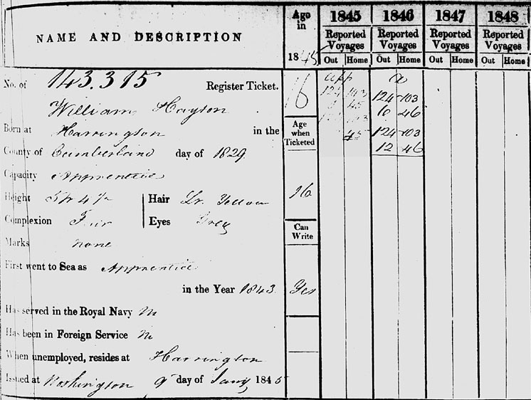 William Hayton 1829 BT113-72